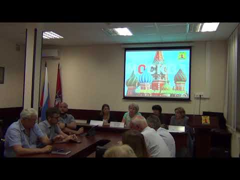Встреча главы управы С.Ю. Гордиковой с жителями района Марьина роща 15.08.2018