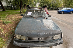 В период с 18.08.2025 по 22.08.2025 выявлено 1 транспортное средство, имеющее признаки брошенного и разукомплектованного